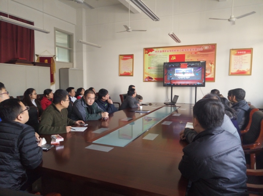 机电工程学院组织观看宪法学习直播